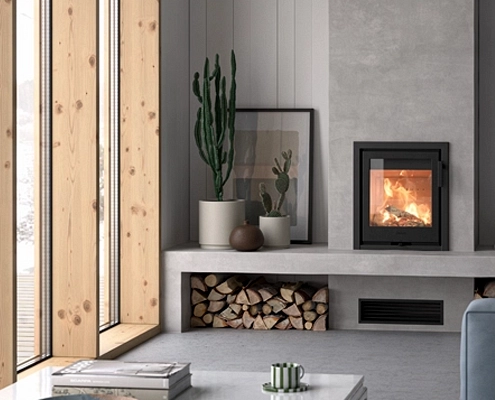 Renovering och installation av eldstäder